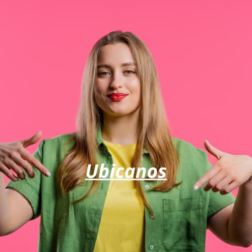 ofertas - dedo hacia abajo